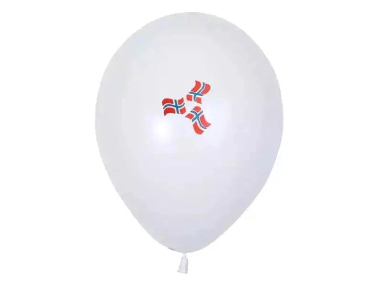 17 mai balloons flags (Ballonger) 8 pack