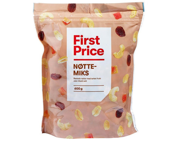 First Price Nøttemix 600 grams (Nutmix)