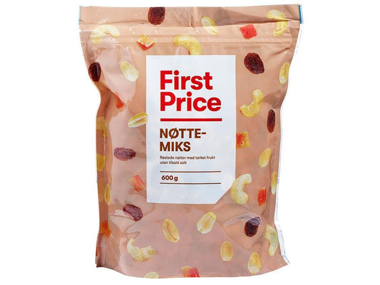 First Price Nøttemix 600 grams (Nutmix)