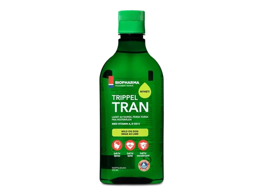 Biopharma Triple tran - Lime Flavour 375ml (Tran lime smak) Norwegian Foodstore