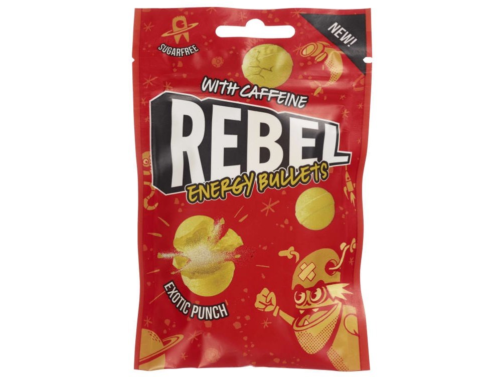 Dent Rebel Exotic Energy Punch 30g (Energi pastiller)