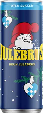 Dahls Julebrus no sugar single can 330ml