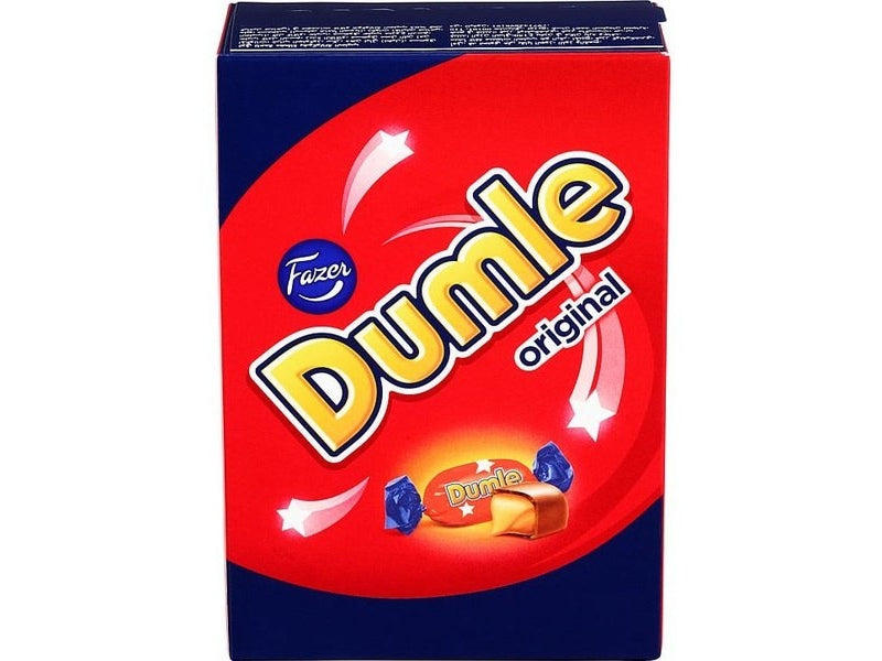 Dumle box caramels w/chocolate 150 grams