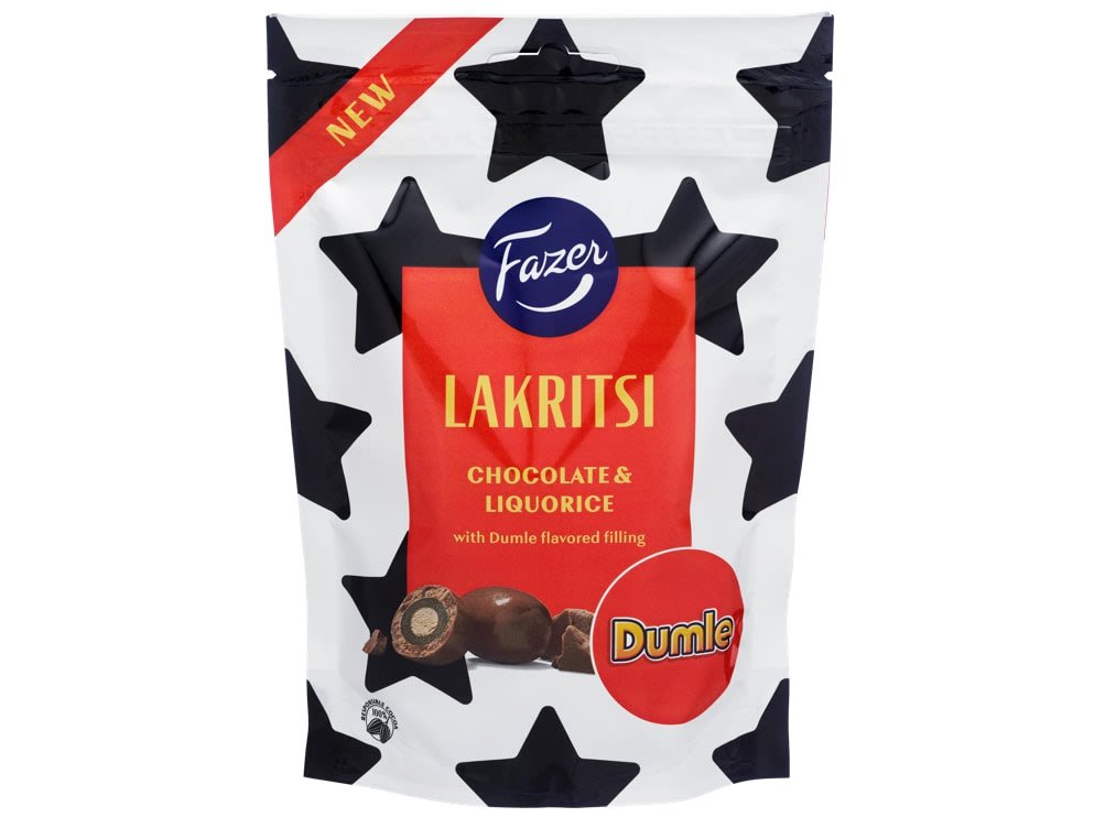 Exp. date sale | Dumle Licorice Chocolate 135g Fazer (Sjokolade) 1st june 2025