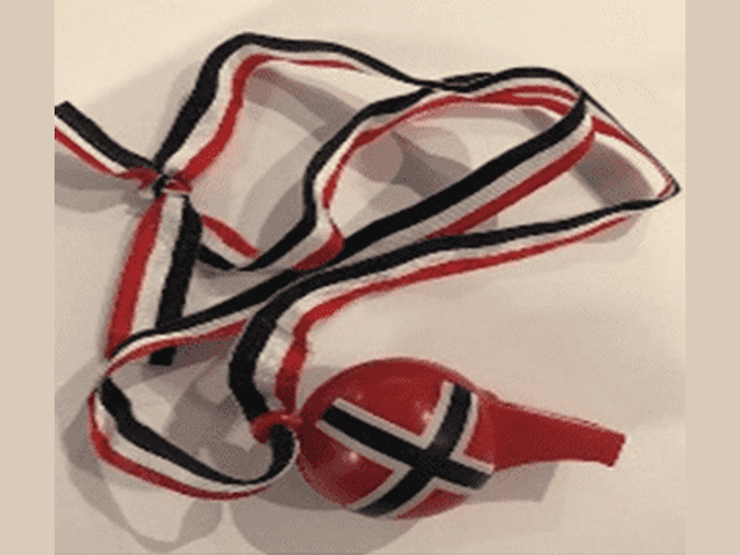 Whistle Norwegian flag Norwegian Foodstore
