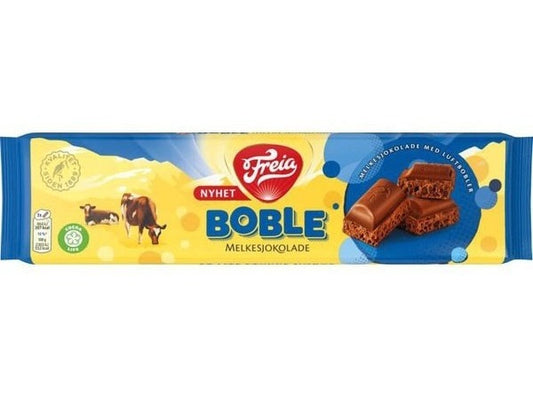 Freia Boble Milk Chocolate w/air bubbles 150 grams