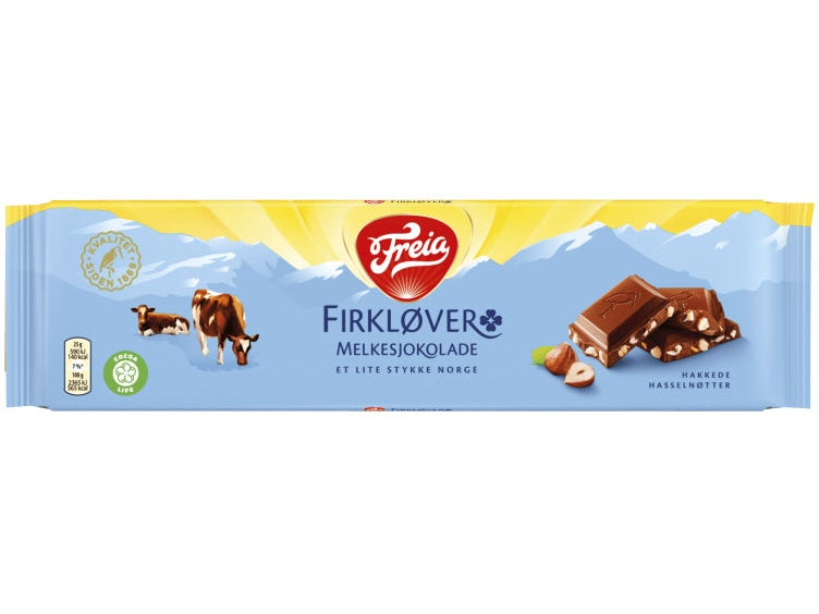 Freia Melkehjerter Norwegian Chocolate Candy – 4 Milk Heart Snacks, Norway Sweets