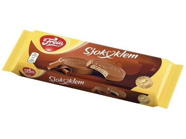 Freia Sjokoklem wafer biscuit 180 gram (kjeks) Norwegian Foodstore