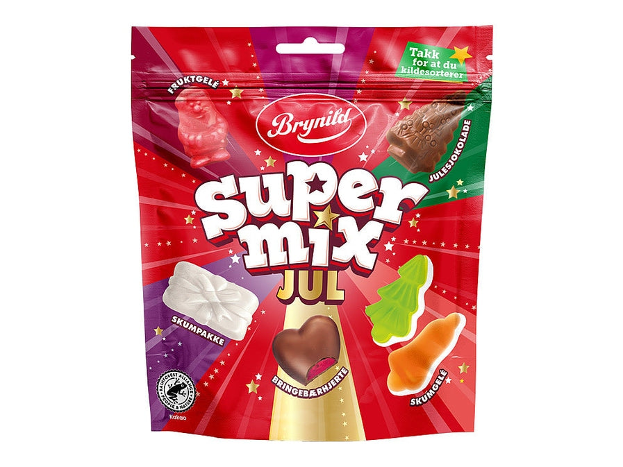 Supermix Christmas candy mix 220g (Julemix)