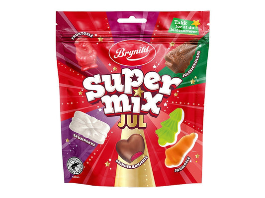 Supermix Christmas candy mix 220g (Julemix)