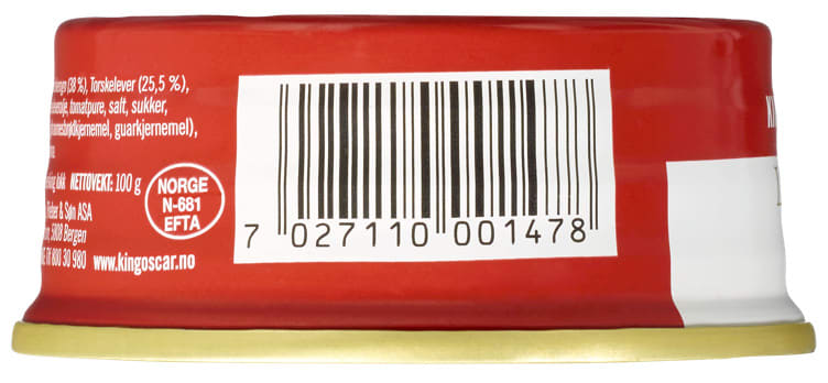 Lofoten fish pate 100 gram (Lofotpostei)