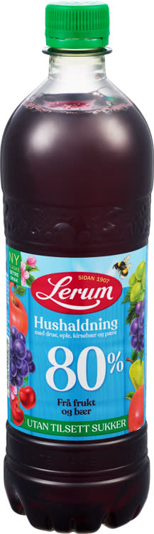 Lerum mixed berries & fruit concentrate 0,75 L (Husholdningsaft)