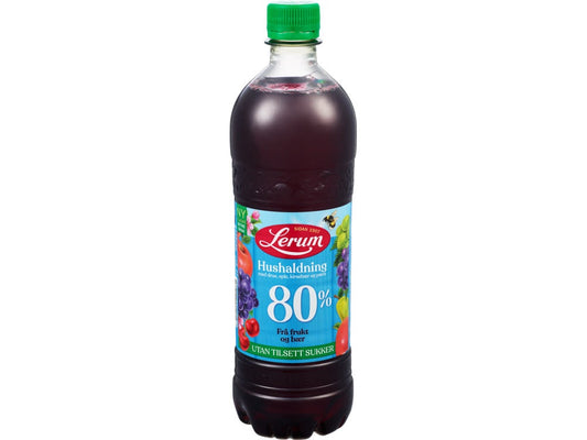 Lerum mixed berries & fruit concentrate 0,75 L (Husholdningsaft)