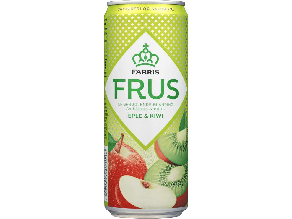 Farris Frus Apple and Kiwi Can 0.33 l ( Farris frus Eple og Kiwi)