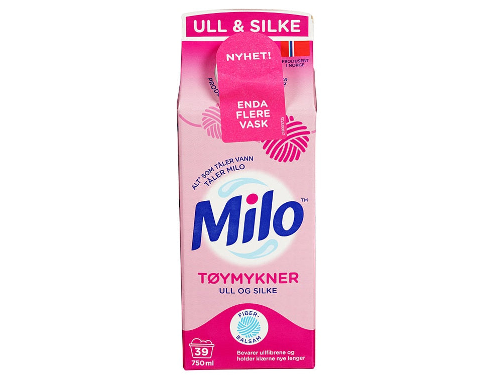 Milo Whool Wash Fabric softener (Tøymykner / Skyllemiddel) 750 ml