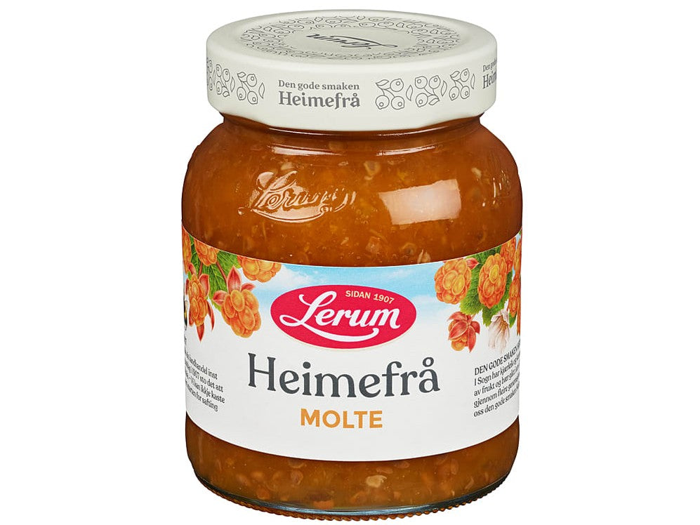 Lerum Cloudberry jam 380 grams (Moltesyltetøy)