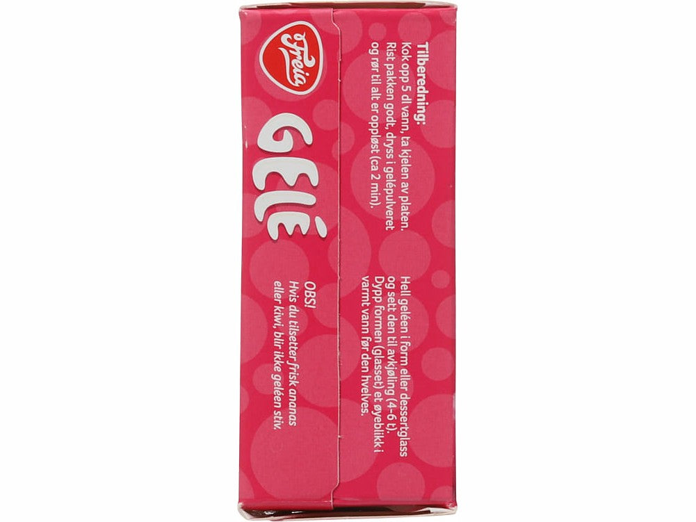 Freia Raspberry Jelly powder (Bringebær Gele pulver) 125 gram