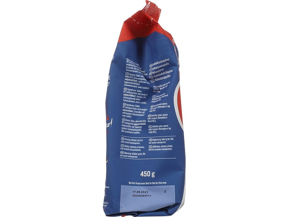 O'Boy original chocolatemilk powdermix (Sjokolademelk pulver) 450 grams