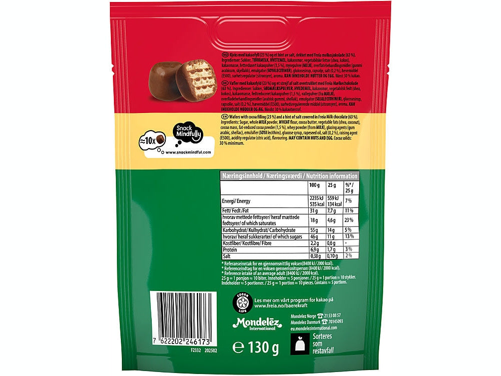 Kvikk Lunsj Bites 130 grams