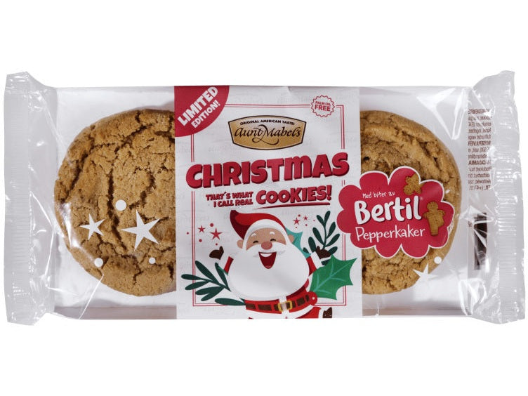 Christmas Cookies 4X45g Aunt Mabels w/Bertil
