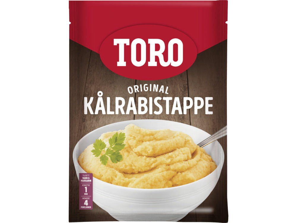 Toro Yellow turnip mashed mix 85 gram (Kålrabistappe)
