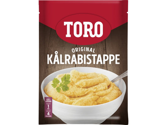 Toro Yellow turnip mashed mix 85 gram (Kålrabistappe)