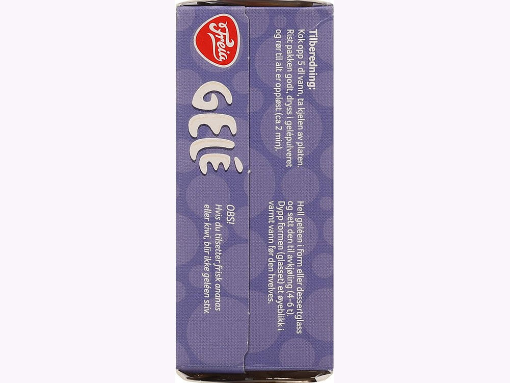 Freia Blueberry Jelly powder (Blåbær Gele pulver) 125 gram