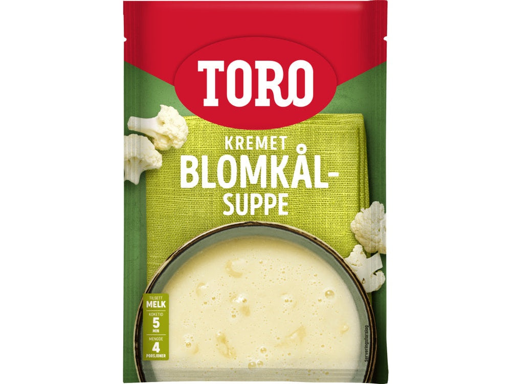 Toro creamy cauliflower soup 65 grams (Blomkålsuppe)