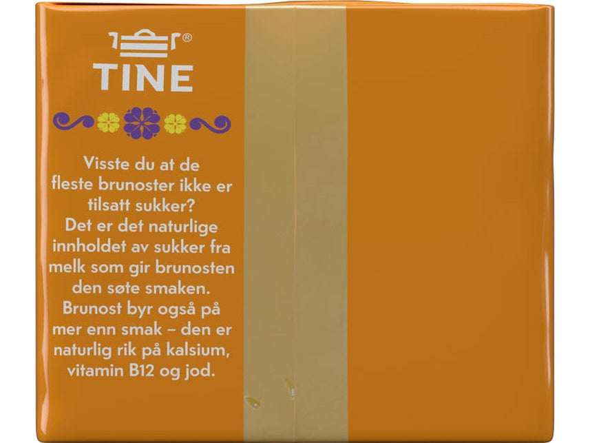 Tine Brown cheese 500 gram (Brunost - Fløtemysost)