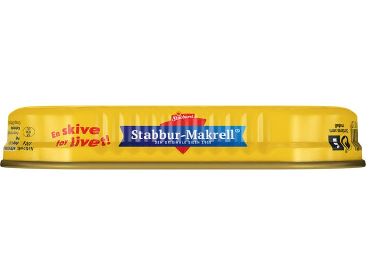 Stabburet Mackerel in tomato sauce 170 gram (Makrell i tomat)