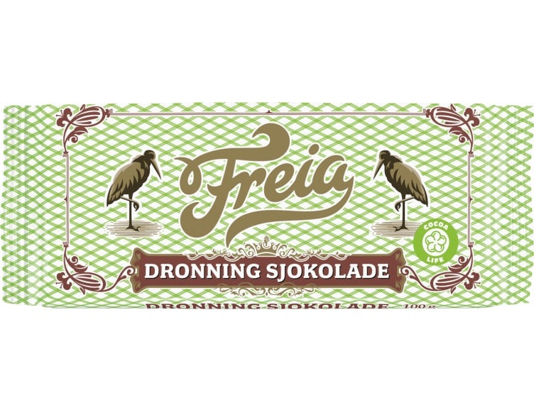 Freia Queen chocolate 100 gram (Dronning sjokolade)