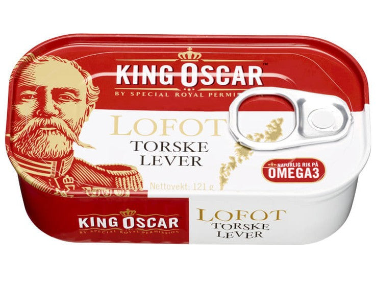 King Oscar Cod liver (Torske Lever) 121 gram
