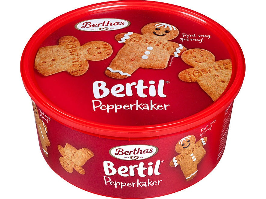 Berthas Bertil gingerbread cookies 300 grams (Pepperkaker)