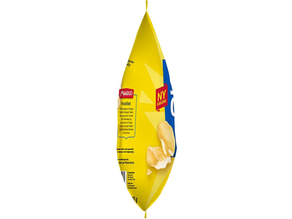 Maarud Superchips potatochips salt 130 gram