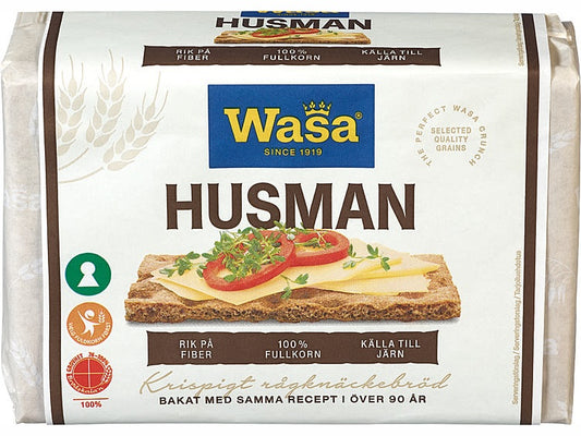 Wasa Husman Crispbread 260 grams (Knekkebrød)