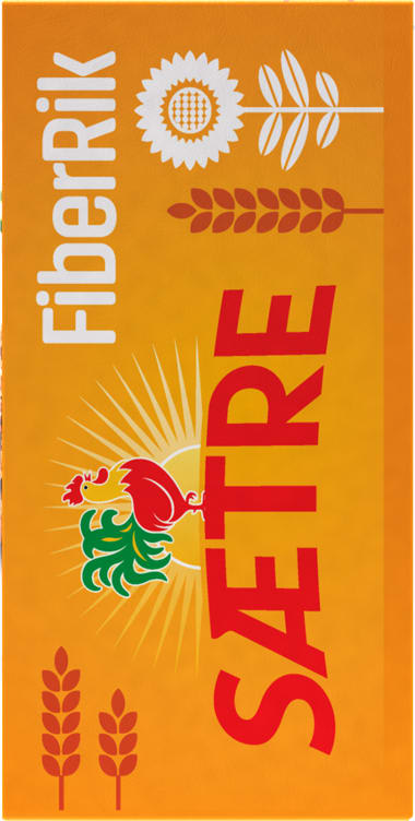 Sætre Fiberrik crispbread sunflowerseeds (Fiberrik Solsikke) 125g