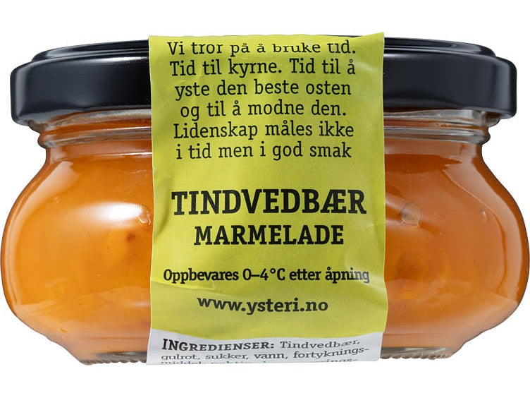 Gangstad Buckthorn marmelade 100 gram (Tindvedbær marmelade)