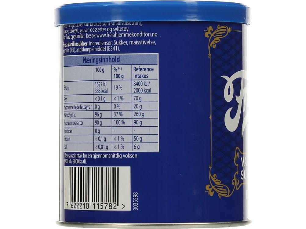 Freia Vanillasugar 175 grams (Vaniljesukker)