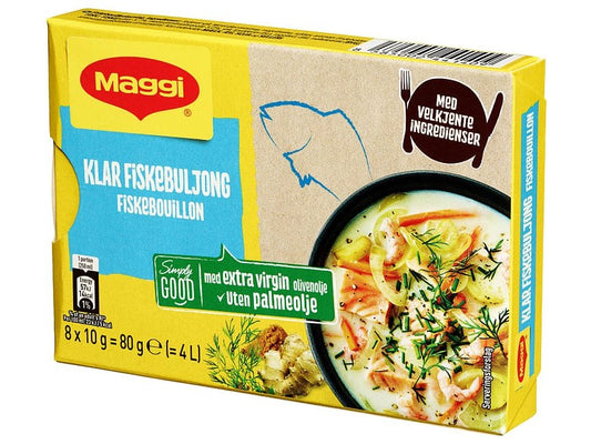 Exp.date sale | Fish broth Clear 80g (Fiskebuljong)