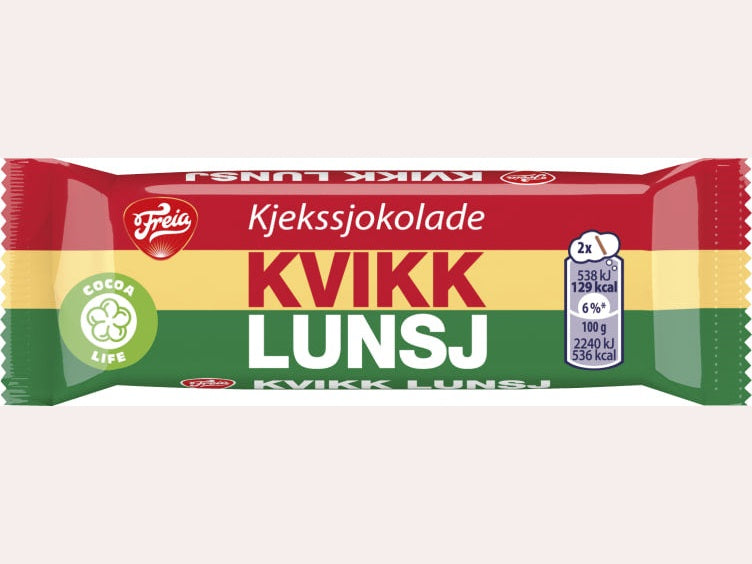 Kvikk lunsj bisquit and chocolate MINI 24 grams