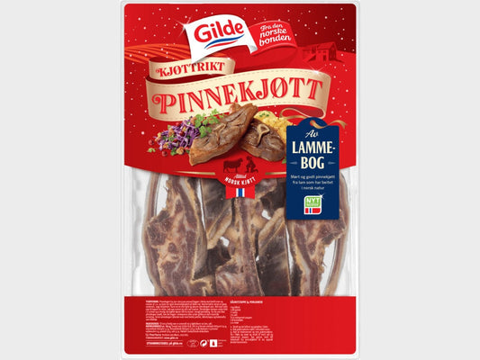 Gilde Pinnekjøtt of Lamb neck 1 kg (Pinnebog/Lammebog)