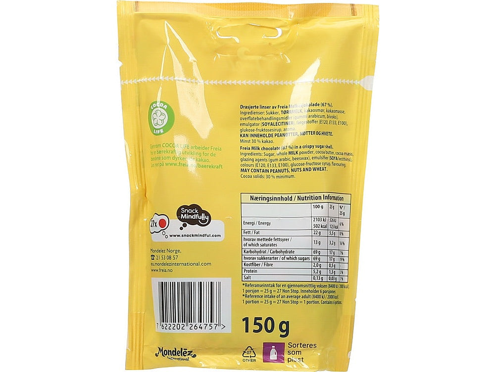 Non stop christmas milk chocolate 150g