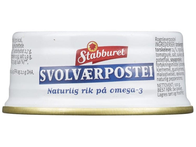 Svolvær liver pate 100 gram (Svolværpostei)