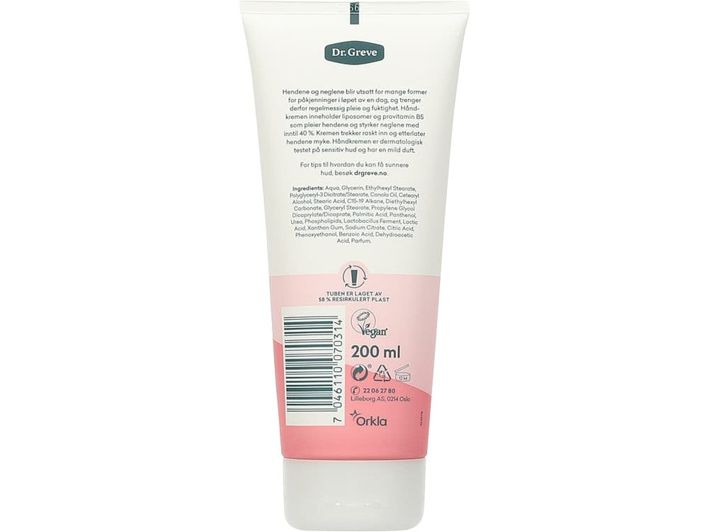 Dr Greve Beautiful Hands Hand Lotion (Vakre Hender) 200ml