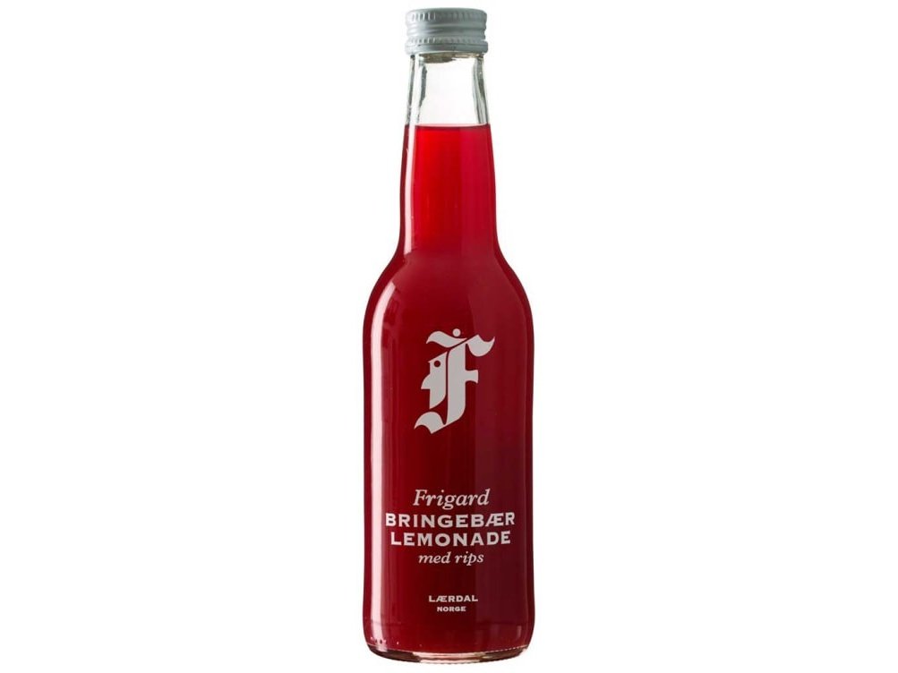 Frigard raspberry and currants limonade (Lemonade Bringebær og rips) 0,33 liter