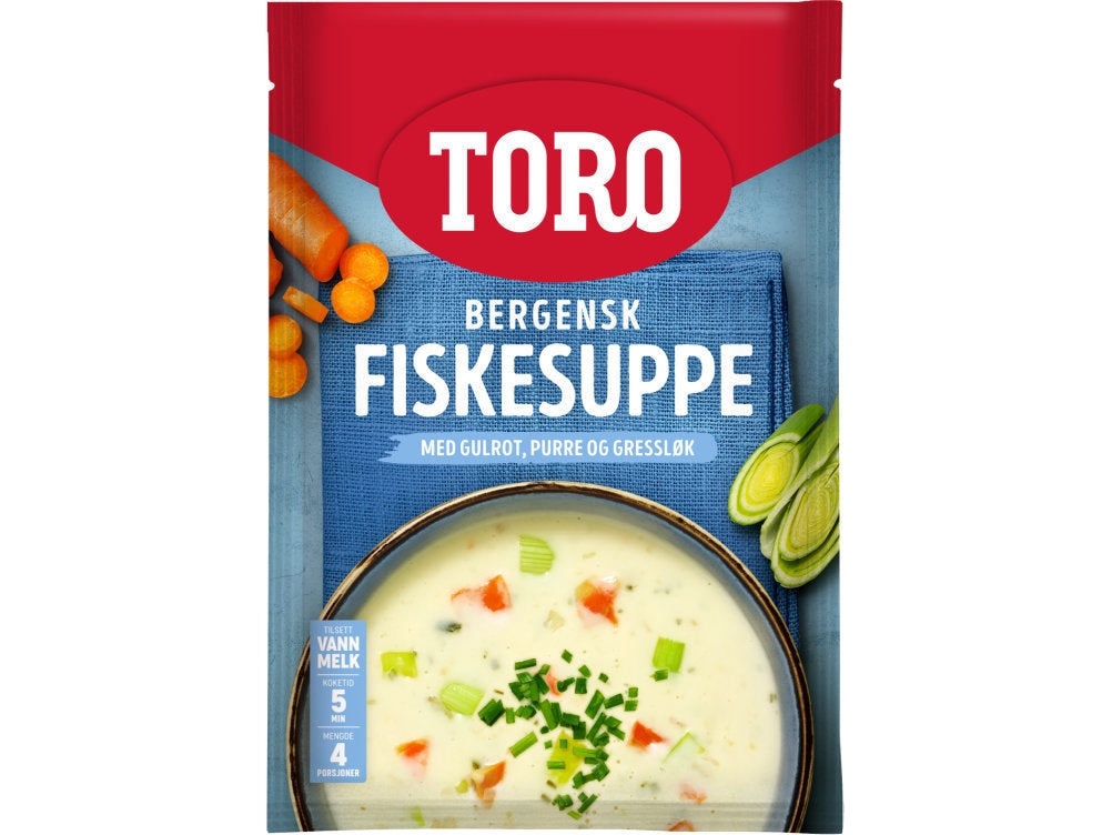 Toro Bergen fish soup 81 gram (Bergensk fiskesuppe)