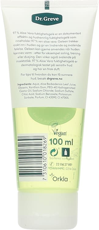 Dr Greve Aloe Moisture Gel 100 ml