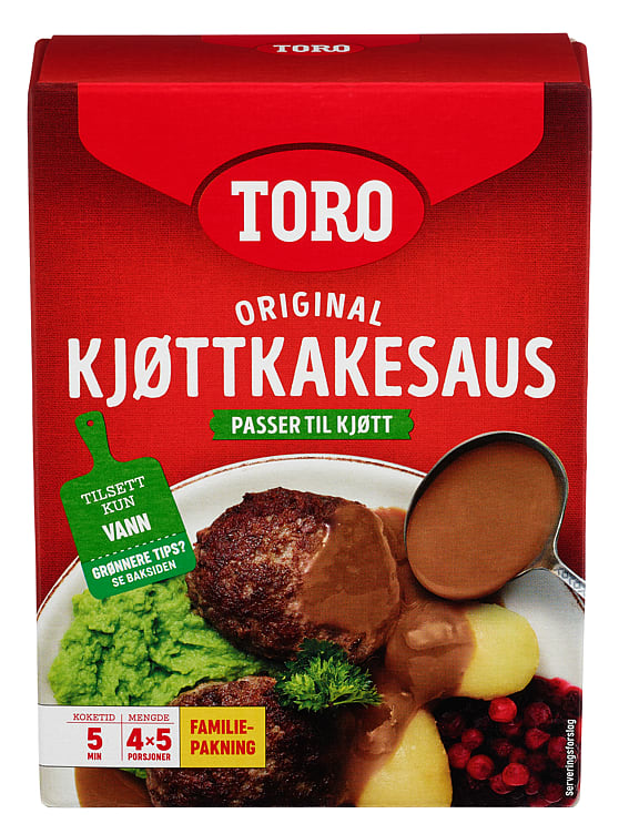 Kjøttkake sauce 4 pack 4x45 gram (Kjøttkakesaus 4 pakning)