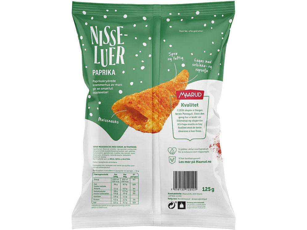 Sombreros Paprika / Maarud Santa Hats (Nisseluer) 125 grams
