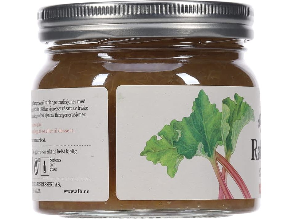 Askim Rhubarb marmalade 370 ml (Rabarbra marmelade)